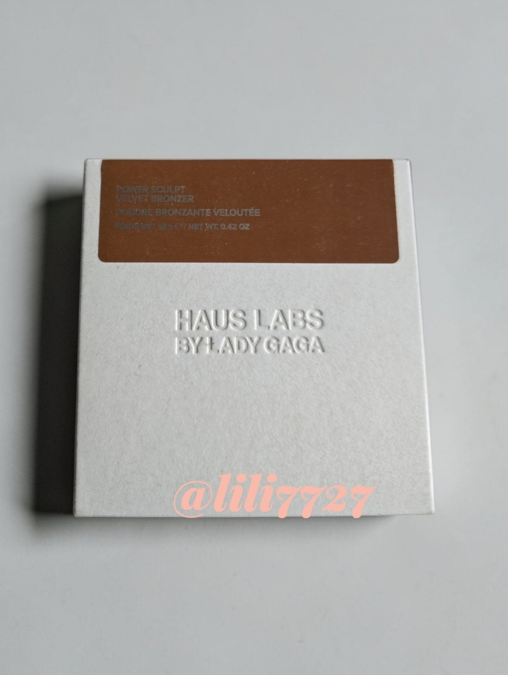 Haus Labs Power Sculpt® Velvet Bronzer Shade Medium 8 Talc Free Arnica Lady Gaga